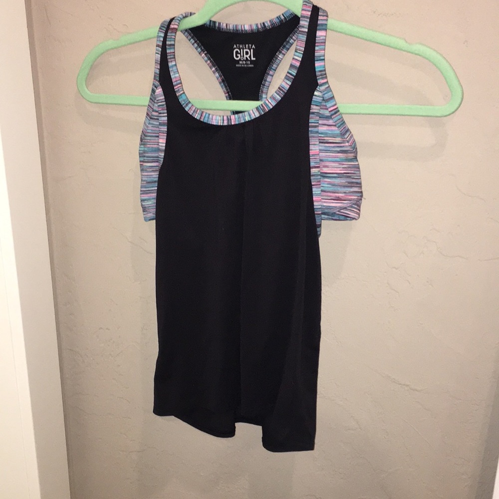 Athleta girl bra built in tank